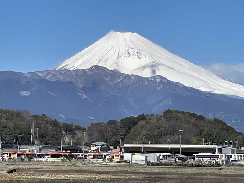 先日富士山がきれいなので　パシャ！！